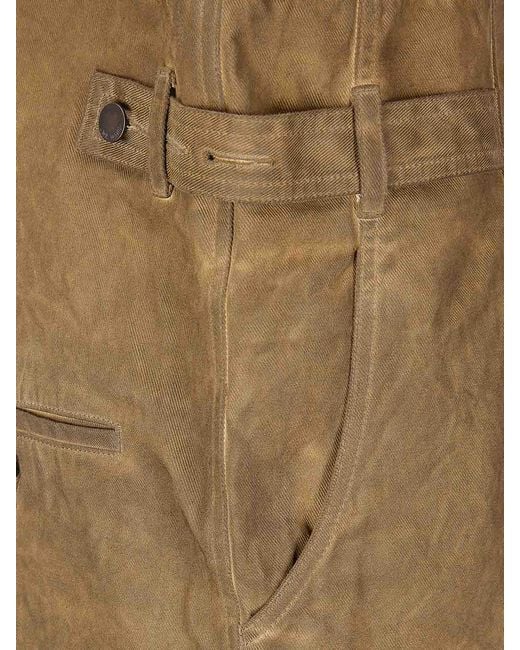 Uma Wang Natural Panda Pants
