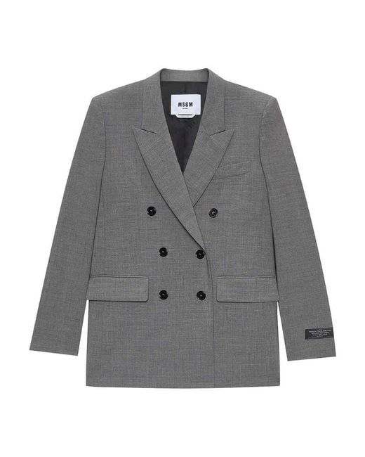 MSGM Gray Jacket