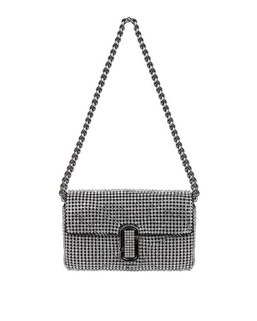 Marc Jacobs White The J Marc Mini Shoulder Bag