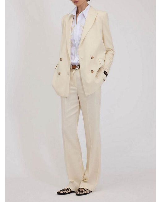 Ermanno Scervino Natural Blazer