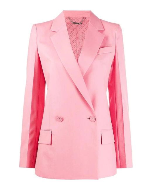 Givenchy Pink Double Breasted Tailored Blazer