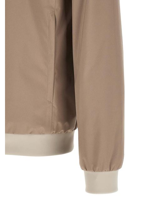 Herno Natural Functional Bomber Jacket for men