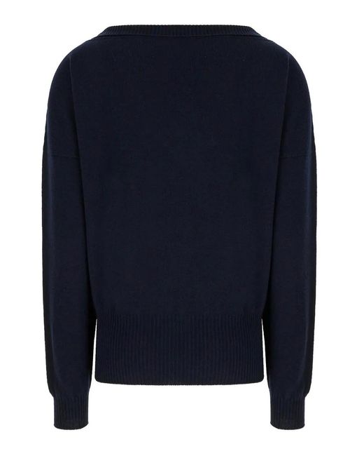 Alberta Ferretti Blue Sweater