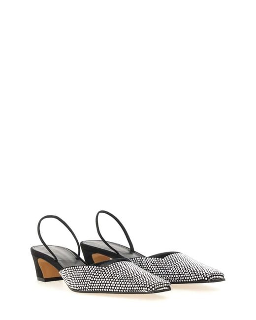 Khaite White Roosevelt Shoe