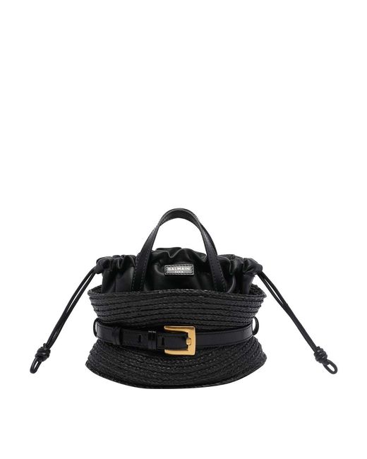 Balmain Black Shuffle Bag