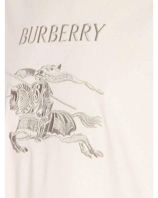 Burberry White T-Shirt for men