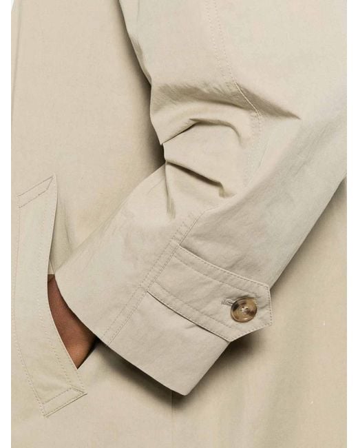 DUNST Natural Cotton Blend Coat
