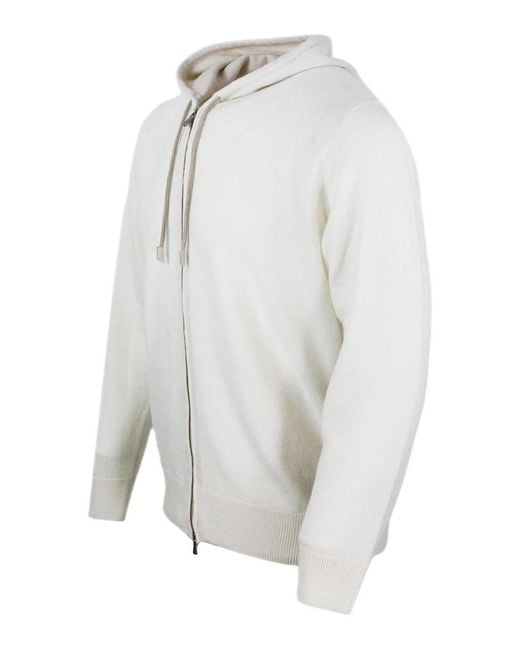 Eleventy White Sweaters for men
