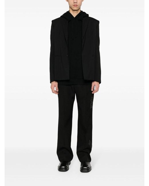 Off-White c/o Virgil Abloh Black Casual Trousers for men