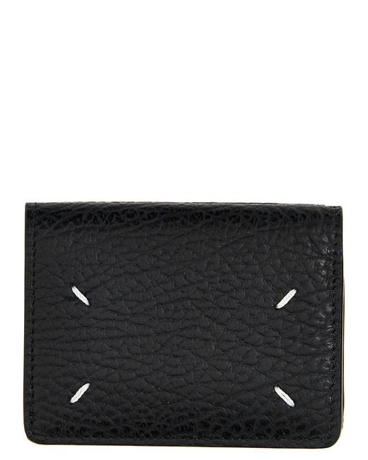 Maison Margiela Black Stitching Wallet for men