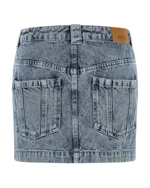 Isabel Marant Blue Juana Skirt