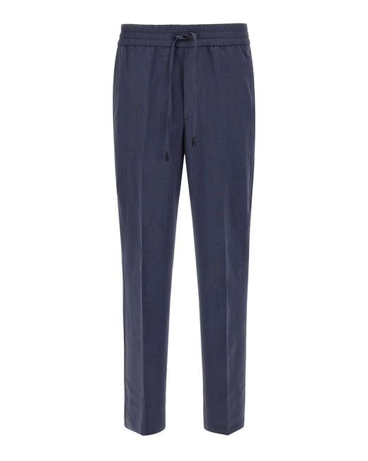 Brioni Blue Asolo Pants for men