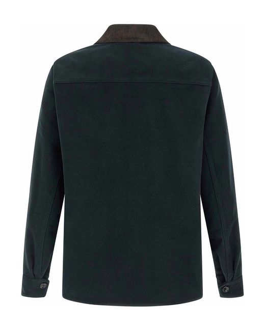 Etro Green Embroidery Jacket for men