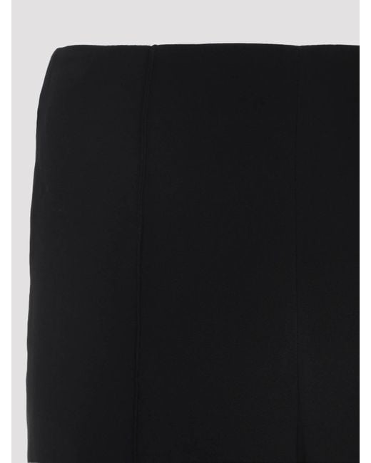Giorgio Armani Blue Viscose Pants