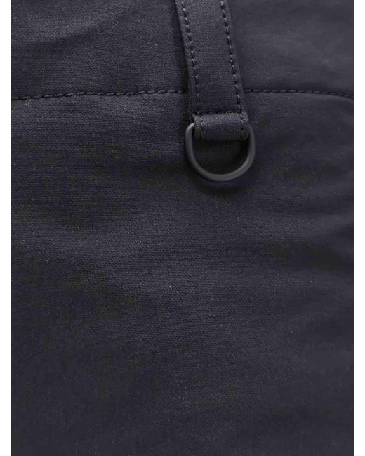 Laminar Blue Technical Fabric Trousers for men