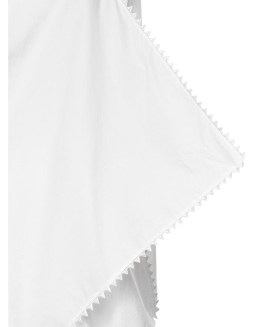 Jacquemus White Dresses Cotton