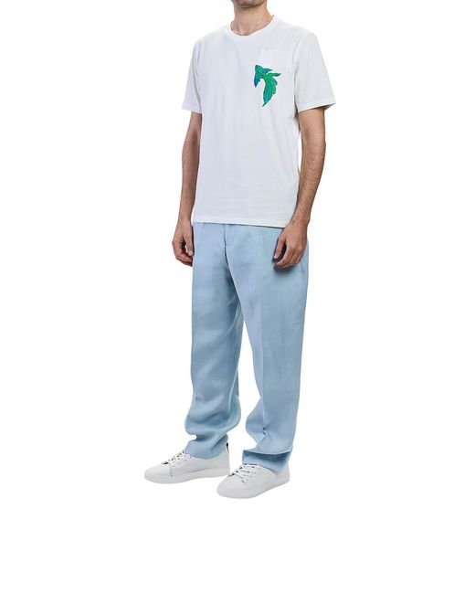 Paul Smith White T-Shirt Kingyo for men