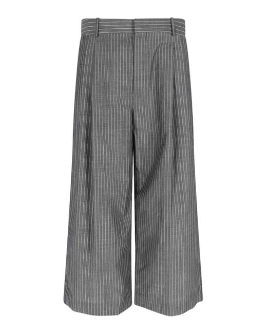 Hed Mayner Gray Large Trousers for men