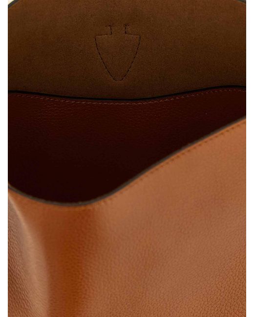 Tod's Brown Mini Bucket Bag