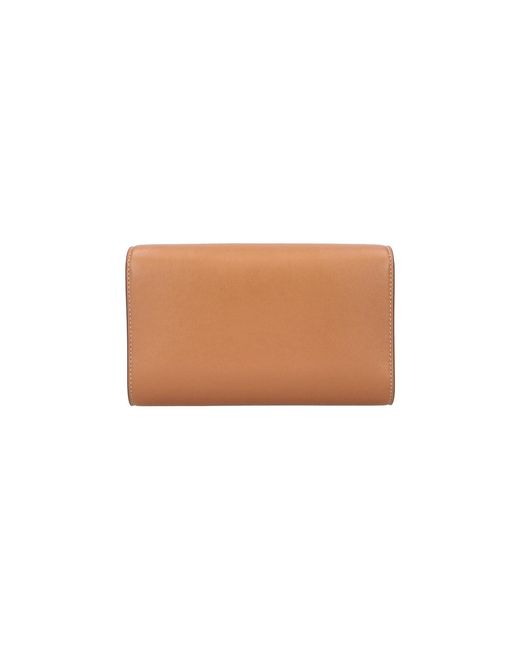 SAVETTE Orange Mini Symmetry Shoulder Bag