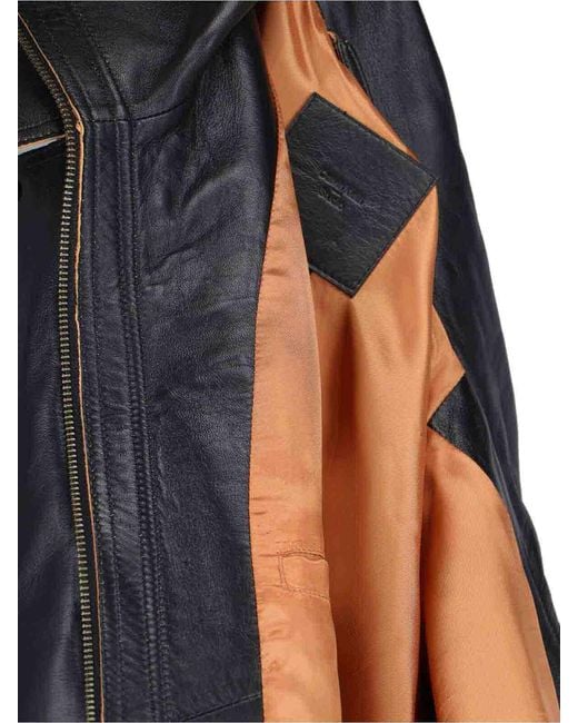 Calvin Klein Black Sheepskin Jacket