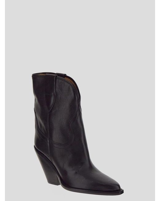 Isabel Marant Black Ankle Boots