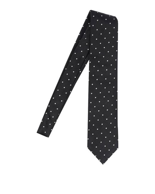 Cravatta Nera di Tom Ford in Black da Uomo