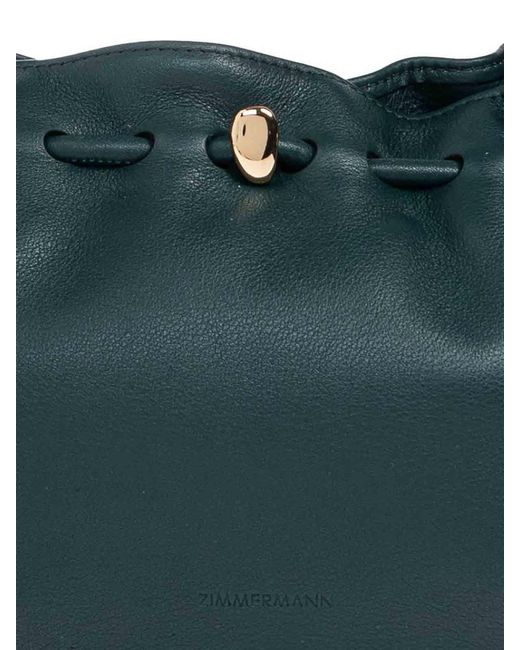 Zimmermann Blue Halcyon Leather Clutch