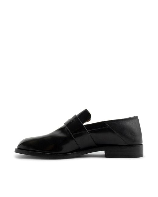 Maison Margiela Black Tabi Loafers Babouche for men