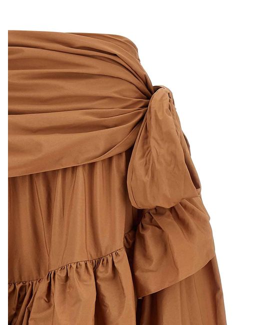 Chloé Brown Maxi Skirts