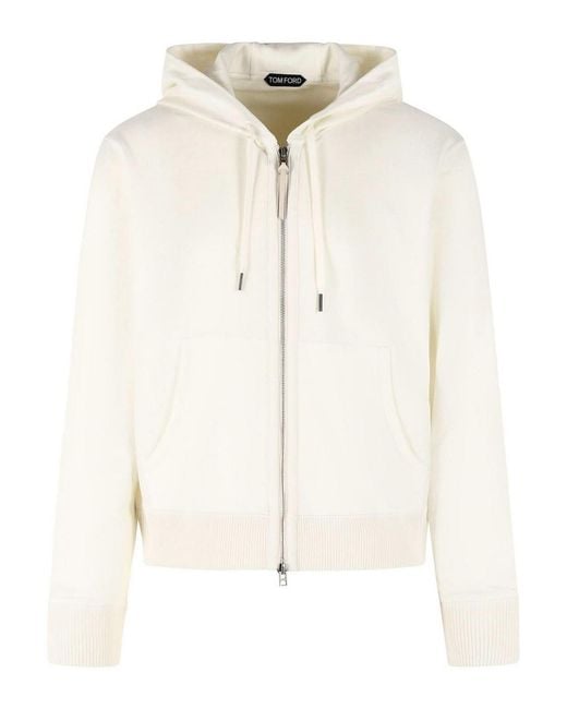 Tom Ford White Cashmere Sweater for men