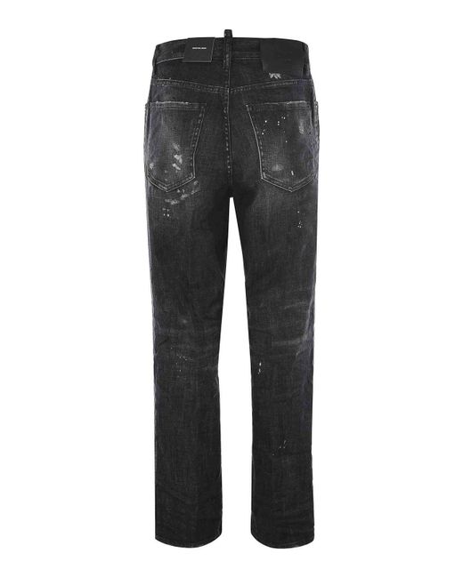 DSquared² Gray Jeans Boston