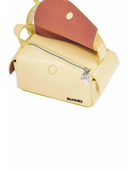 Sunnei Metallic La Bauletto Small Vegan