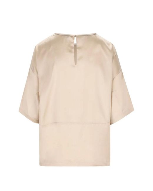 Brunello Cucinelli Natural Blouse