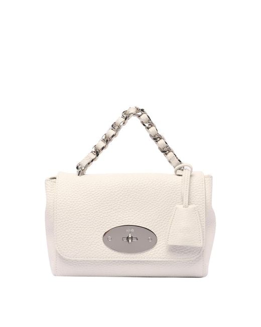 Mulberry White Lily Shoulder Bag