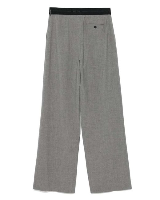 MSGM Gray Pants