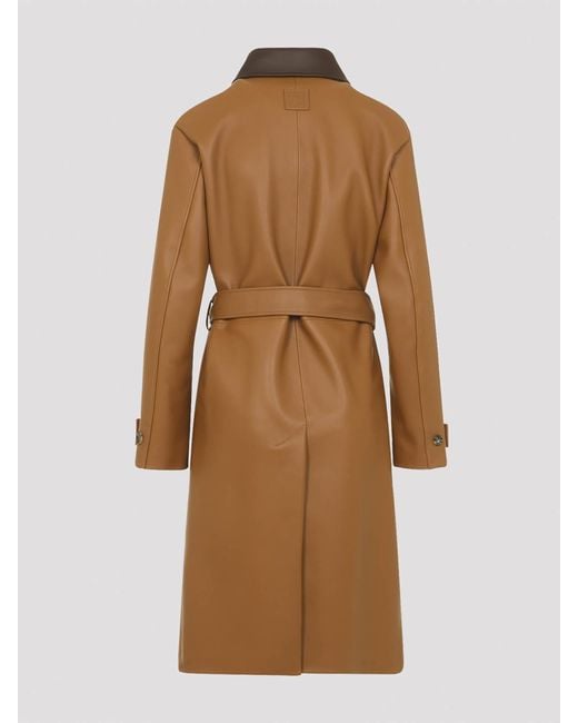 Loewe Brown Lambskin Coat