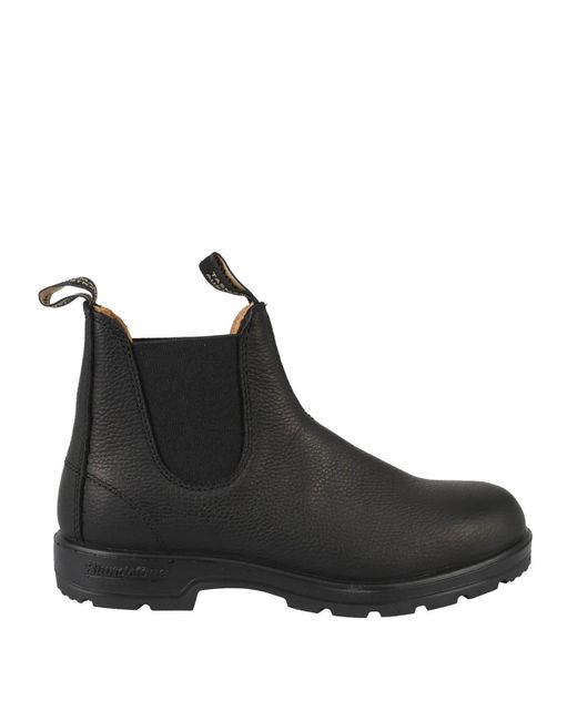 Blundstone Black 1447 Hammered Leather Booties for men