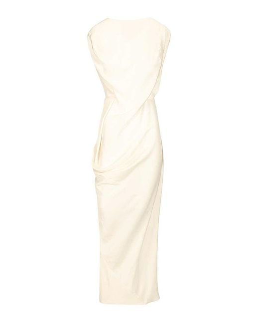 Vivienne Westwood White Long Fond Dress
