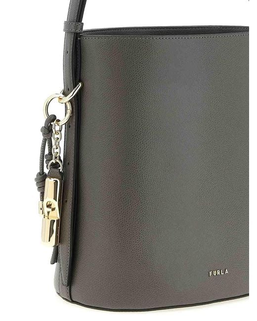 Borsa A Secchiello Piccola di Furla in Black