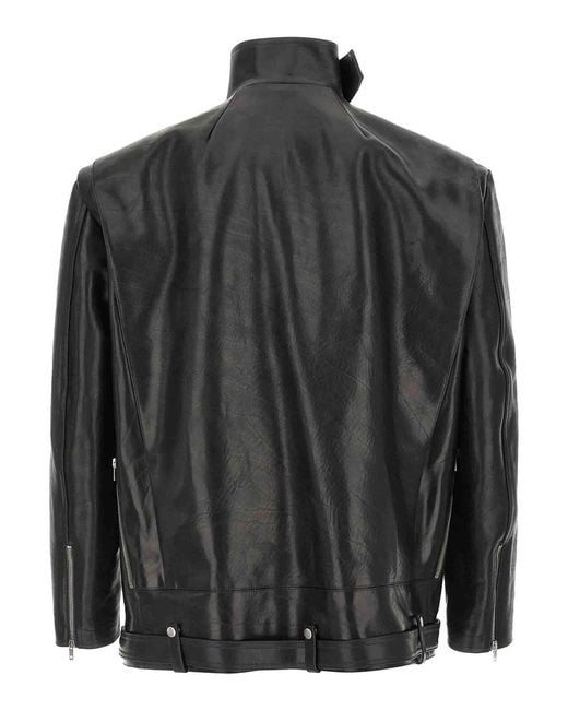 Rick Owens Black Jumbo Bauhaus Stooges Jacket for men