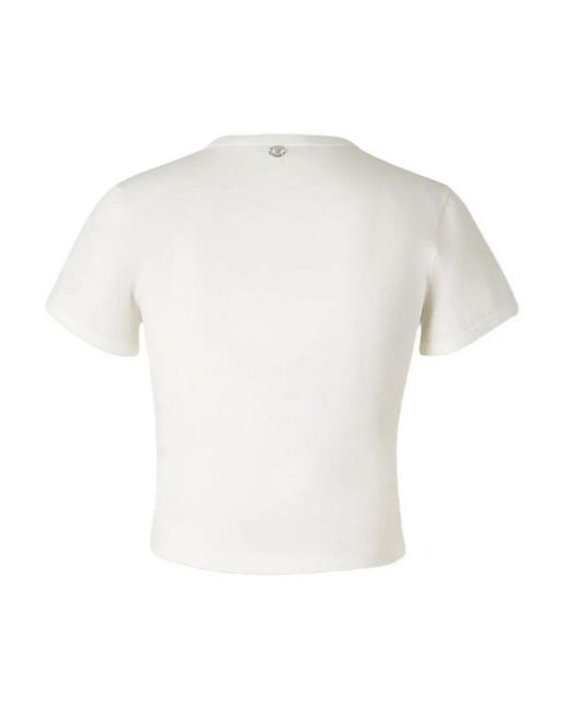 Rabanne White T Shirt Stampa Key