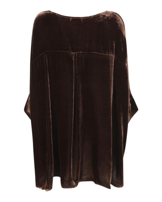 BIANCO LEVRIN Black Rene Round Neck Shirt