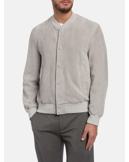 Dondup Gray Bomber for men