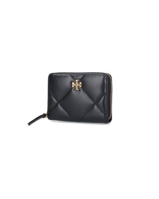 Tory Burch Black Small Zip Wallet