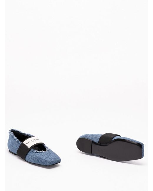 Givenchy Blue Ballerinas