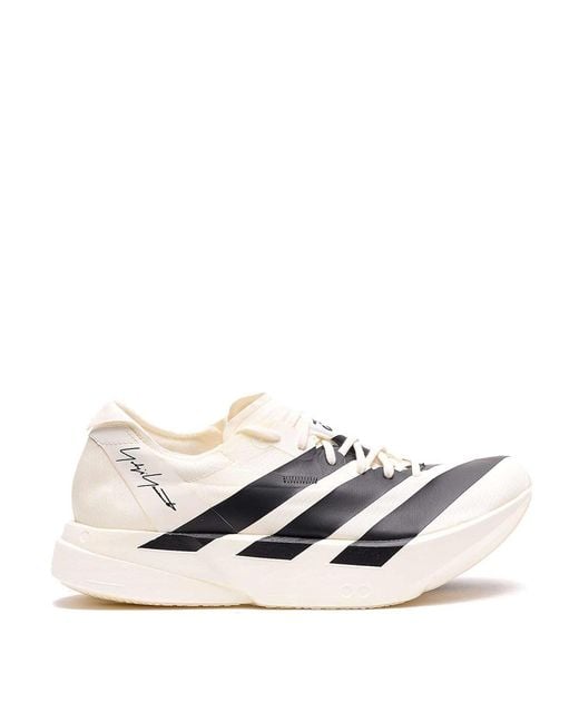 Y-3 White And Adios Pro 4 Sneakers for men