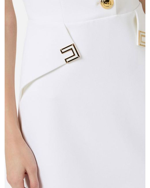 Elisabetta Franchi White Dress