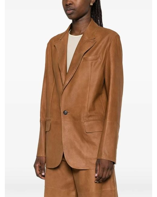 Tela Brown Golde Jacket