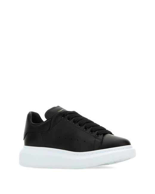 McQueen Black Oversized Trainers